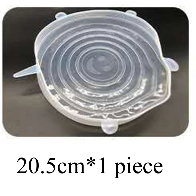 Silicone Stretch Lids – 16 Sizes Universal Food Cover for Bowls, Pots & Pans | Microwave Safe