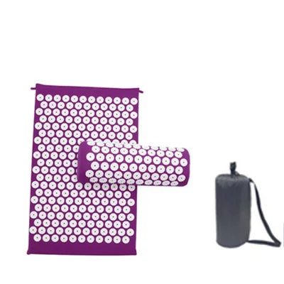 Acupressure Mat & Pillow Set – Back, Neck & Foot Massage Mat