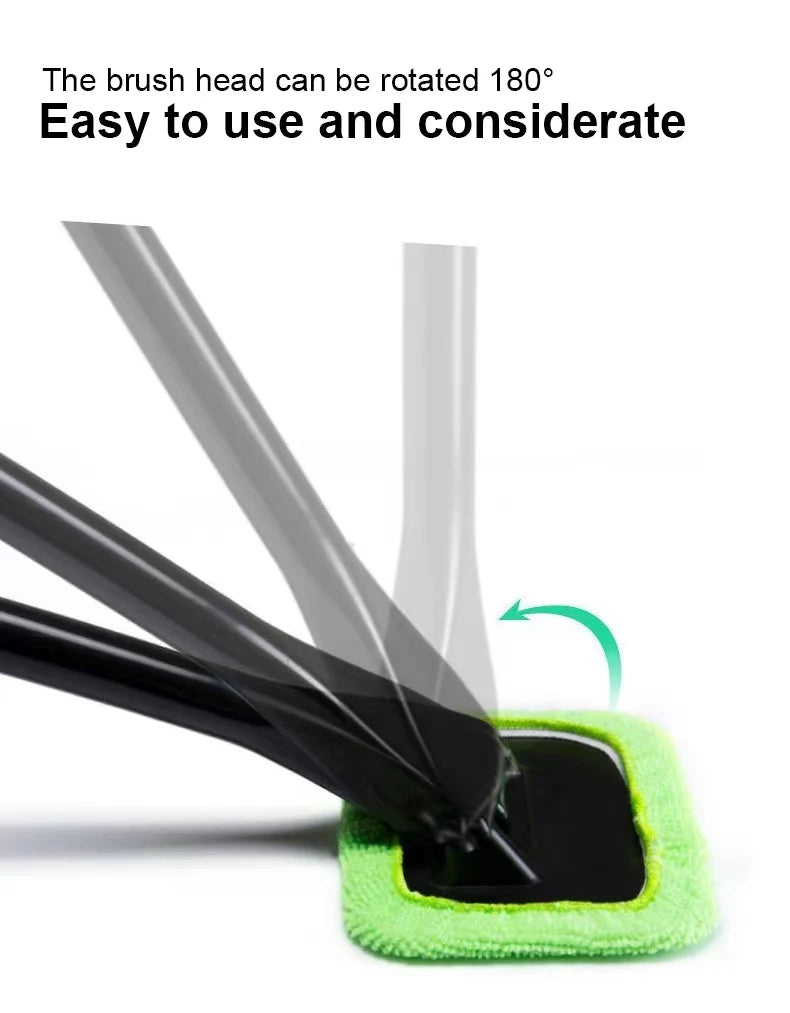 Long-Handle Car Windshield Cleaning Brush