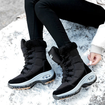 Plush-Lined High-Top Snow Boots – Women's & Teen Girls' Winter Boots