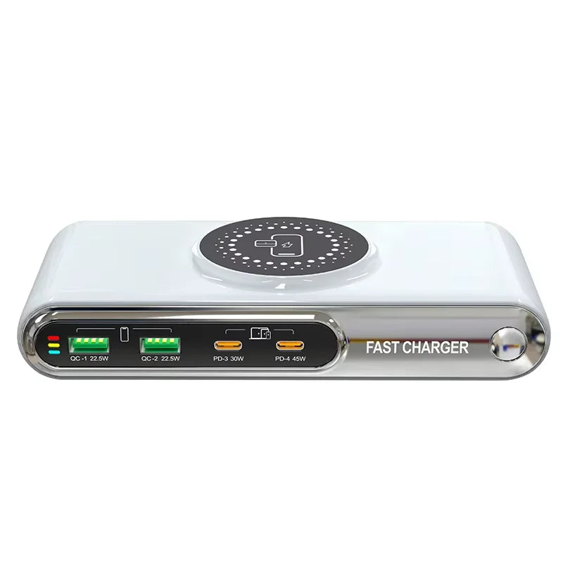 72W 4-Port USB-C PD & QC Fast Charger