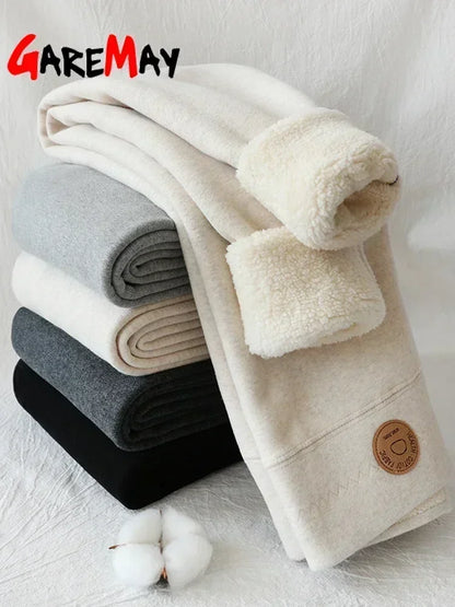 Leggings de invierno de cintura alta para mujer GareMay