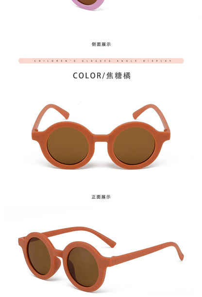 Kids' Round Sunglasses – Toddler & Child Sun Shades, Ages 1–7
