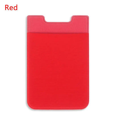Stick-On Phone Card Holder – Silicone Phone Wallet Pocket