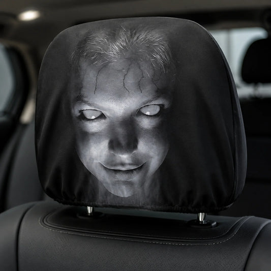 Funny Car Headrest Cover – Interior Gadget Decor & Seat Cover Styling Accessories for Automobiles