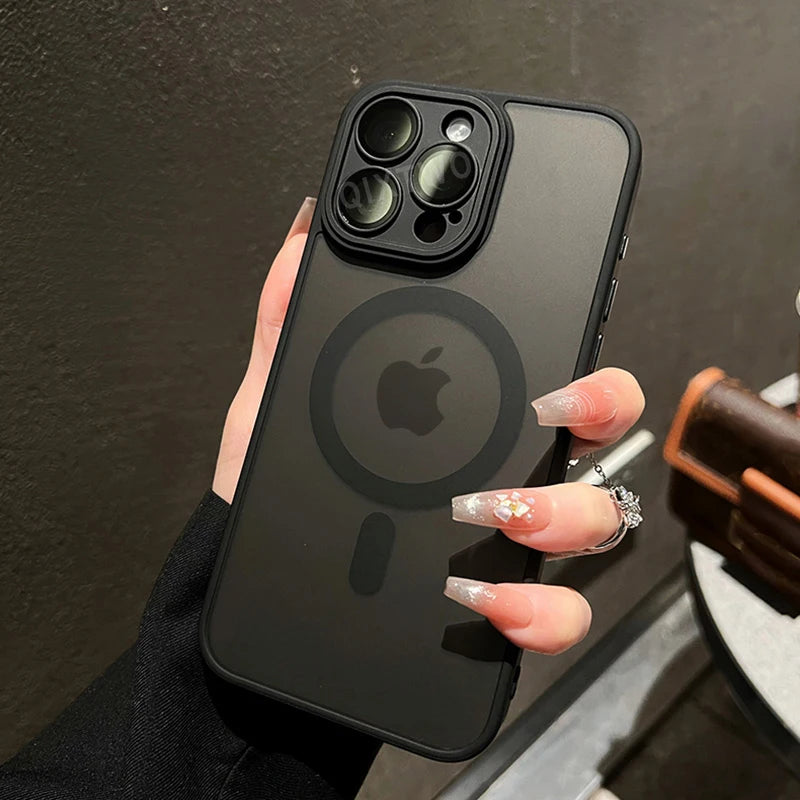 Matte Armour Magnetic iPhone Case
