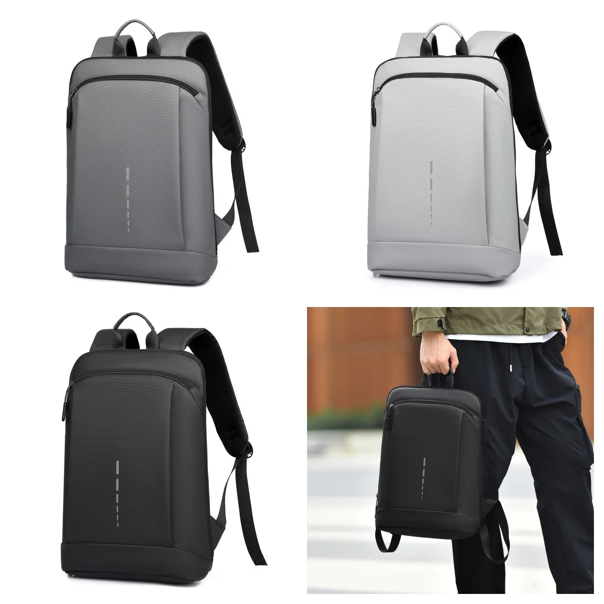Men's Ultra-Lightweight Waterproof Backpack - 15.6" Laptop Daypack