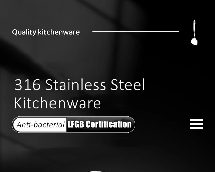 Snainy 316 Stainless-Steel Kitchen Utensil