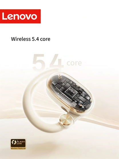 Lenovo EA366 kabellose Open-Ear-Ohrhörer – Bluetooth-Kopfhörer mit Ohrbügel und Ladeetui