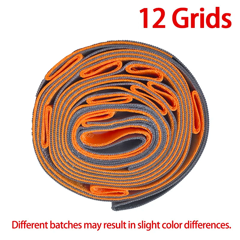 Yoga Stretch Bands – Non-Elastic Resistance Bands for Stretching, Pilates & Dance