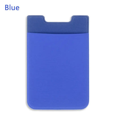 Stick-On Phone Card Holder – Silicone Phone Wallet Pocket
