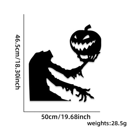Halloween-Filzdeko für Fenster und Türen