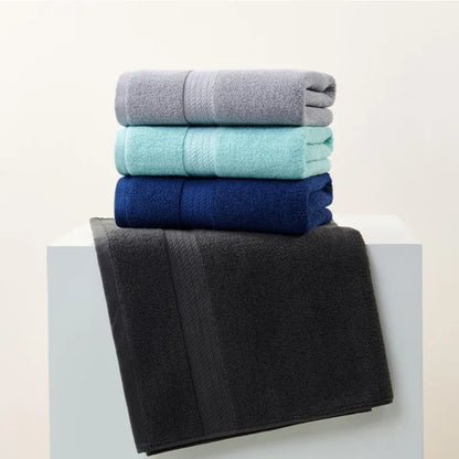 Toallas de rizo de algodón – 50 × 100 cm, unidad o paquete de 2, 10 colores