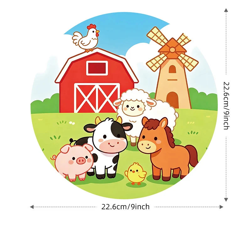 Farm-Themed Kids' Party Decorations & Tableware