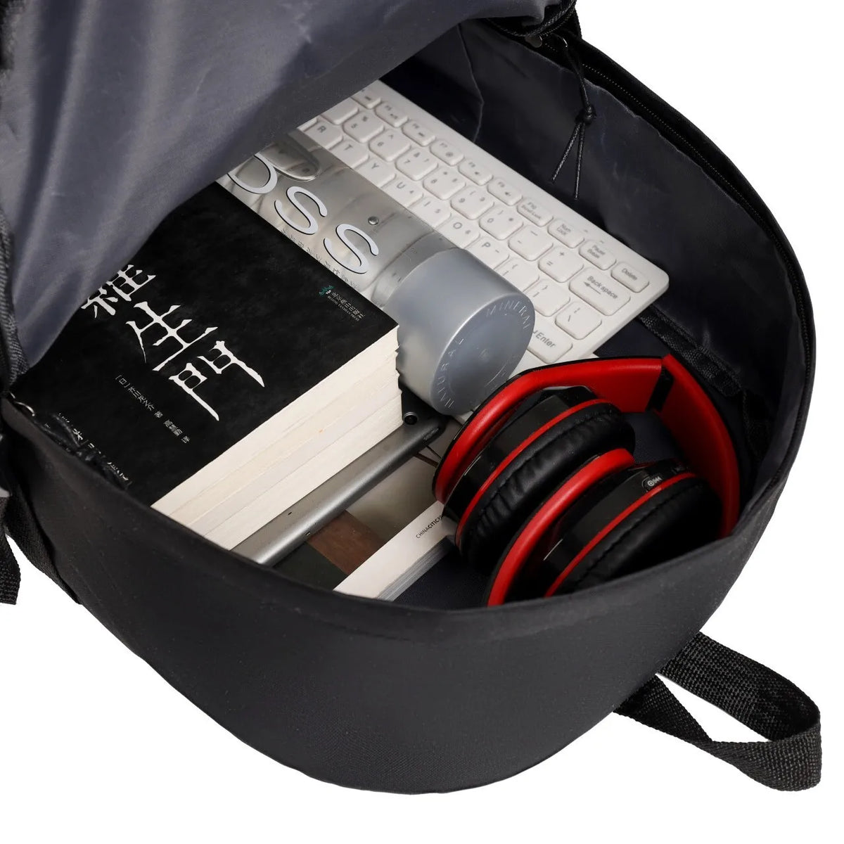 Multi-Functional Student Laptop Backpack - Large Capacity Commuter School Bag
