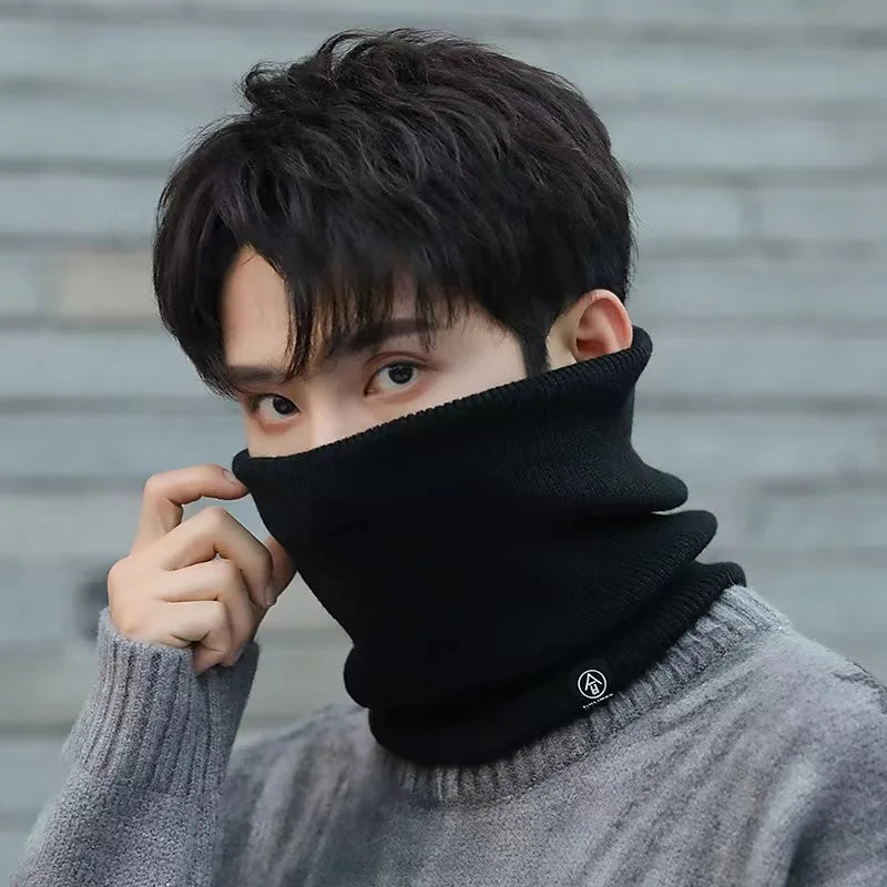 Fleece-Lined Winter Neck Warmer – Windproof Unisex Neck Gaiter