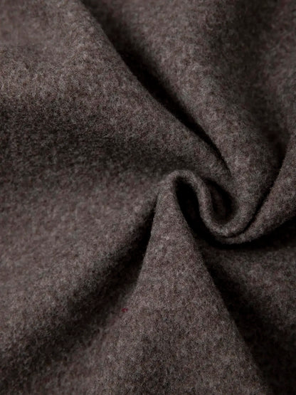Kapuzenjacke für Herren mit Reißverschluss für den lässigen Lagenlook