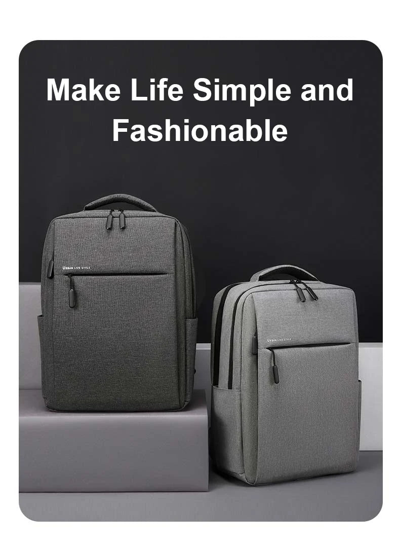 17.3" Laptop Travel Backpack - Large Capacity Waterproof Multi-Pocket Men's Bag