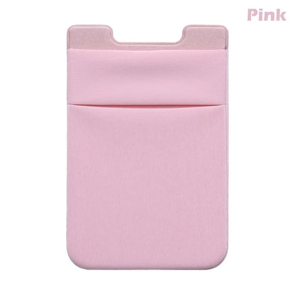 Stick-On Phone Card Holder – Silicone Phone Wallet Pocket