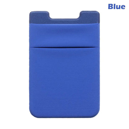 Stick-On Phone Card Holder – Silicone Phone Wallet Pocket