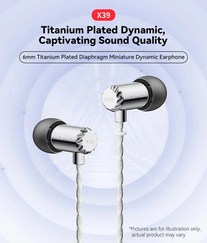 NICEHCK X39 In-Ear-Monitore | HiFi-Aluminium-IEM-Ohrhörer