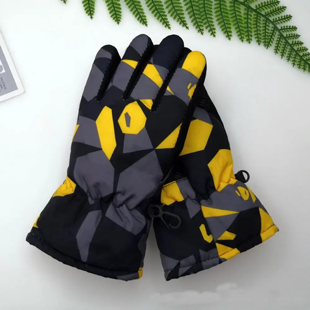 Kids' Ski Mittens – Water-Resistant Snow Mittens, Toddler to Age 13