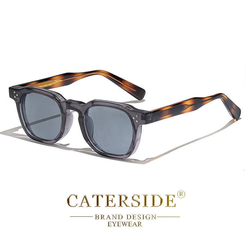 Caterside Fashion Sunglasses – Square Frame UV400 for Men & Women | Travel, Party & Festival