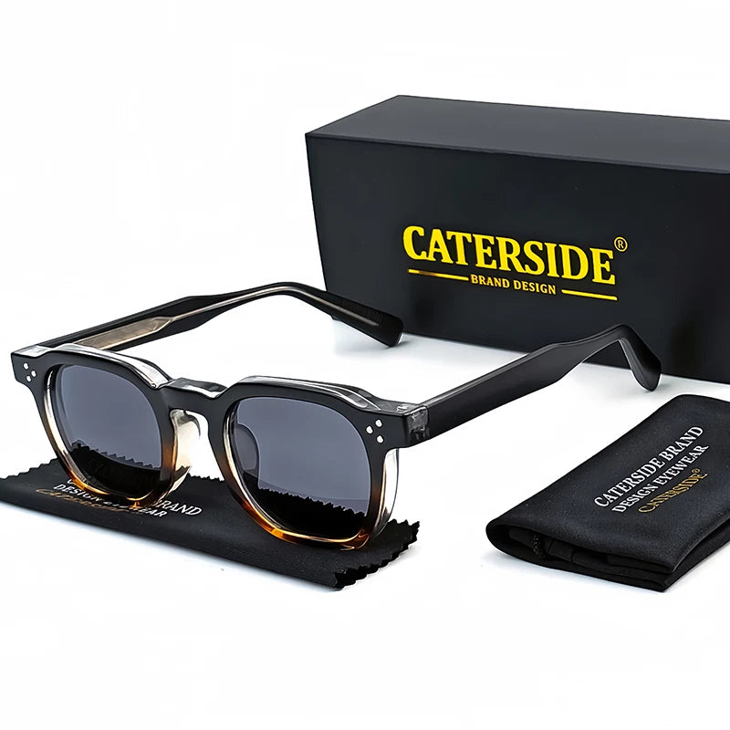 Caterside Fashion Sunglasses – Square Frame UV400 for Men & Women | Travel, Party & Festival