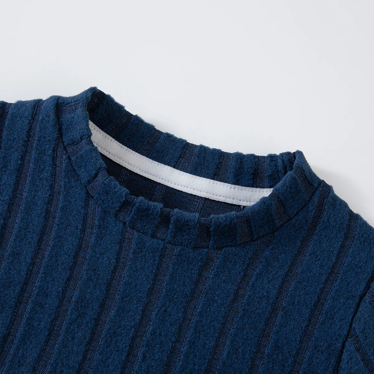 Boys' Colour Block Sweater & Pants Set - Long Sleeve Winter Outfit, Sizes 90-130
