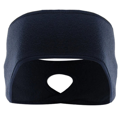 Ponytail Ear Warmer Headband – Windproof Winter Running Headband