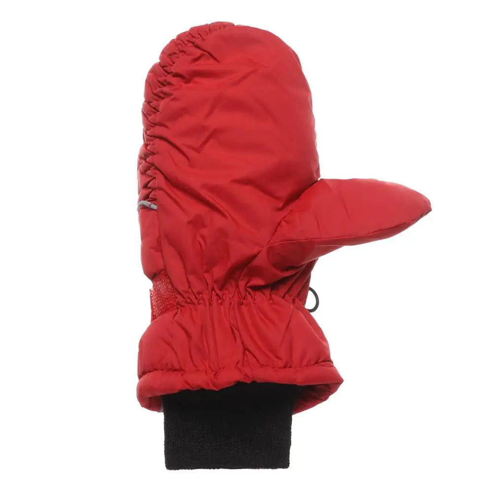 Kids' Adjustable Ski Gloves – Velvet-Lined Snow Gloves (Ages 5–9)
