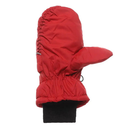 Guantes de esquí ajustables para niños – Guantes para nieve con forro de terciopelo (5–9 años)