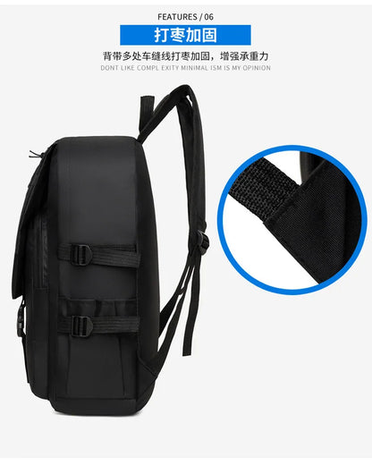 Mochila Portátil Multifuncional para Estudiantes - Mochila Escolar de Gran Capacidad para Traslados