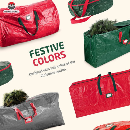 Christmas Tree Storage Bag – Fits Up to 9 ft Artificial Trees, with Handles