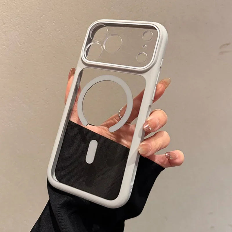Clear Magnetic Defender iPhone Case
