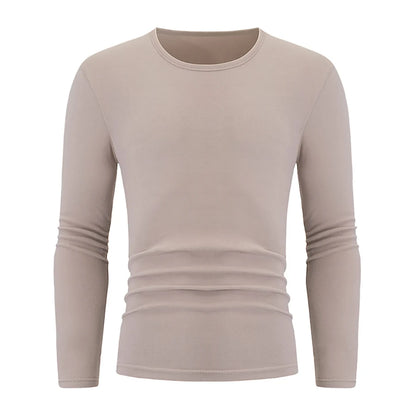 Men's Thermal Base Layer Top – Warm Long-Sleeve Undershirt