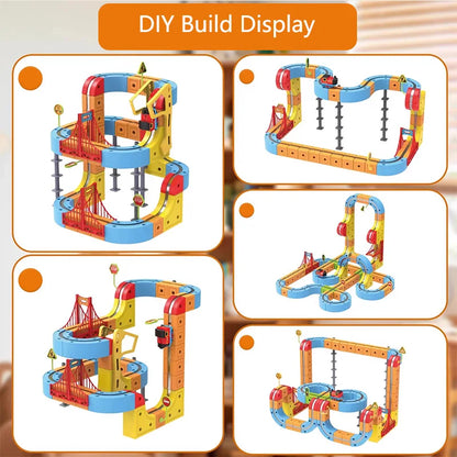 Magnetic Magic Track Train Set – DIY Electric Car Railway for Kids