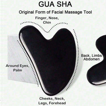 Ensemble rouleau à glace et Gua Sha pour le visage | Rouleau facial en silicone pour lifter, sculpter et masser