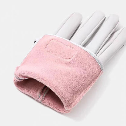 Guantes táctiles térmicos con forro polar para mujer