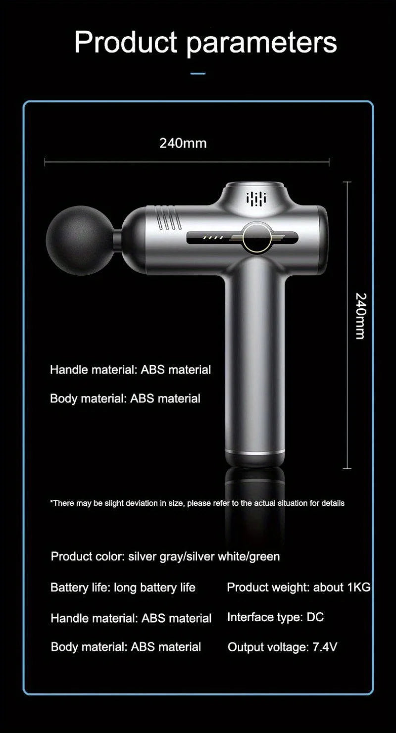 99 Speed Professional Muscle Massage Gun Massager Massager for Neck and Back Massage Instrument Dropshipping Fitness Equipment
