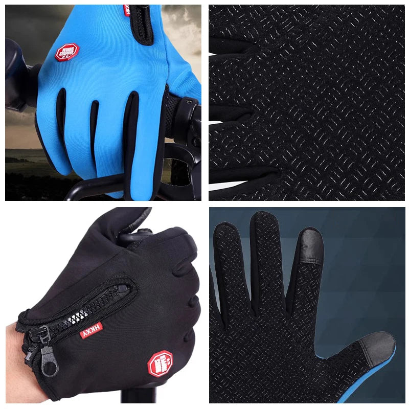 Unisex Non-Slip Windproof Touchscreen Gloves