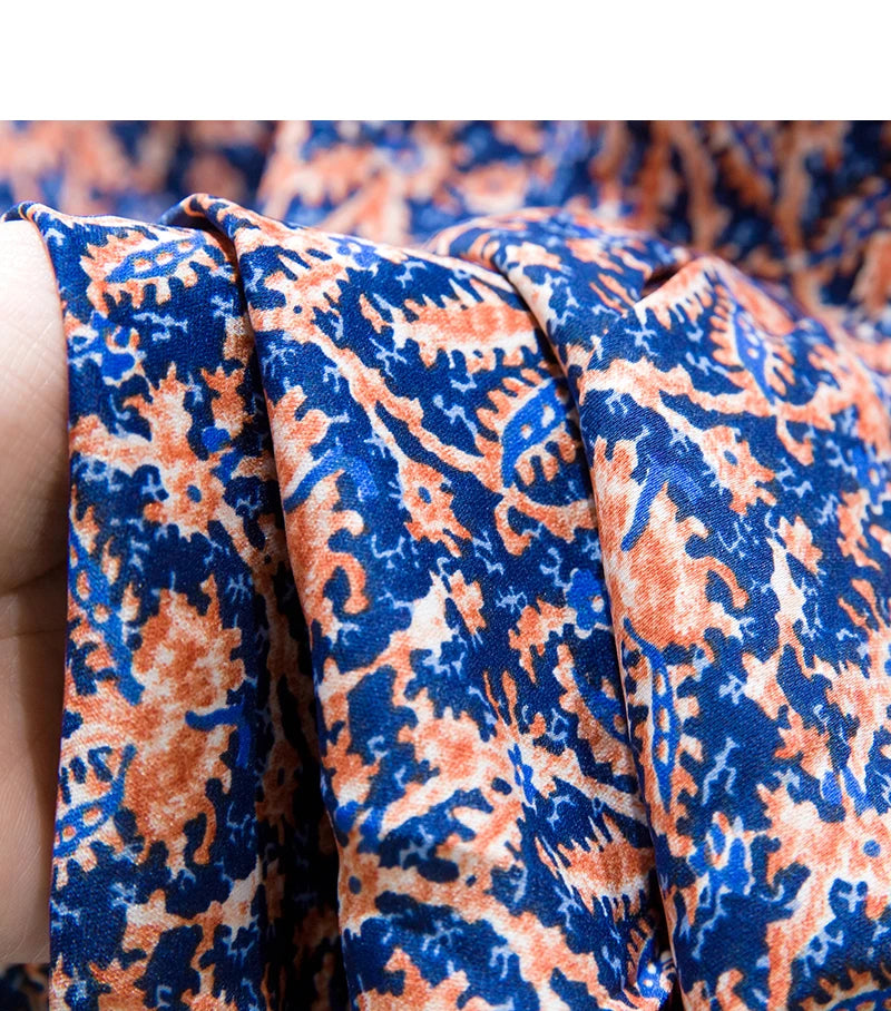 Floral Print Vintage Chiffon Stand Collar Lantern Sleeve Pullover Women's Blouse Shirt Casual Female Clothing Tops Fashion 2024