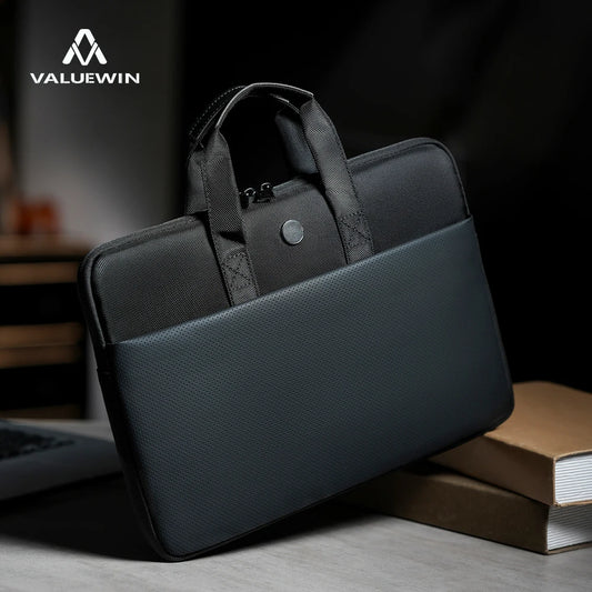 Laptop Handbag 14"-15.6" - Portable Briefcase Sleeve for MacBook, HP, Dell & Acer
