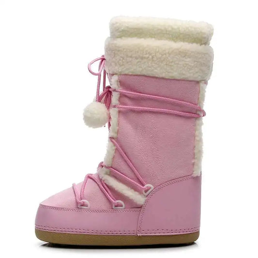 Women's Slip-On Mid-Calf Winter Boots