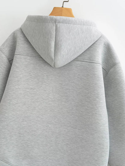 HH Damen Kapuzenjacke mit Reißverschluss und Taschen