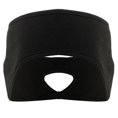 Ponytail Ear Warmer Headband – Windproof Winter Running Headband