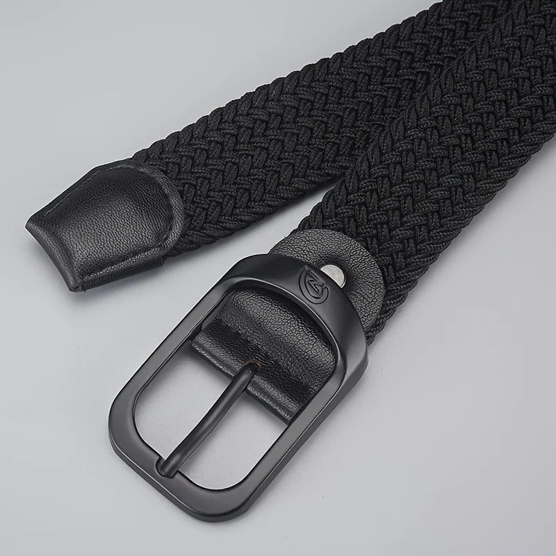 Woven Stretch Belt – Braided Elastic Belt for Men & Women