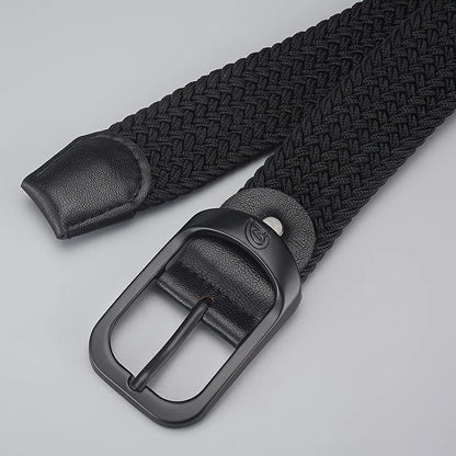 Cinturón elástico tejido – Cinturón elástico trenzado para hombre y mujer