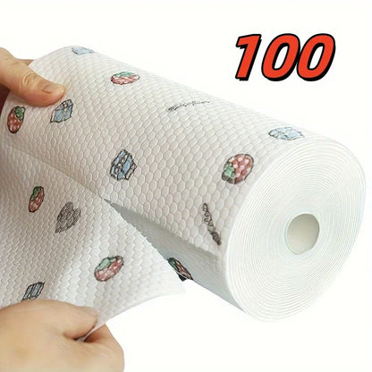 Kitchen Cleaning Cloths on a Roll – 50 or 100 Sheets