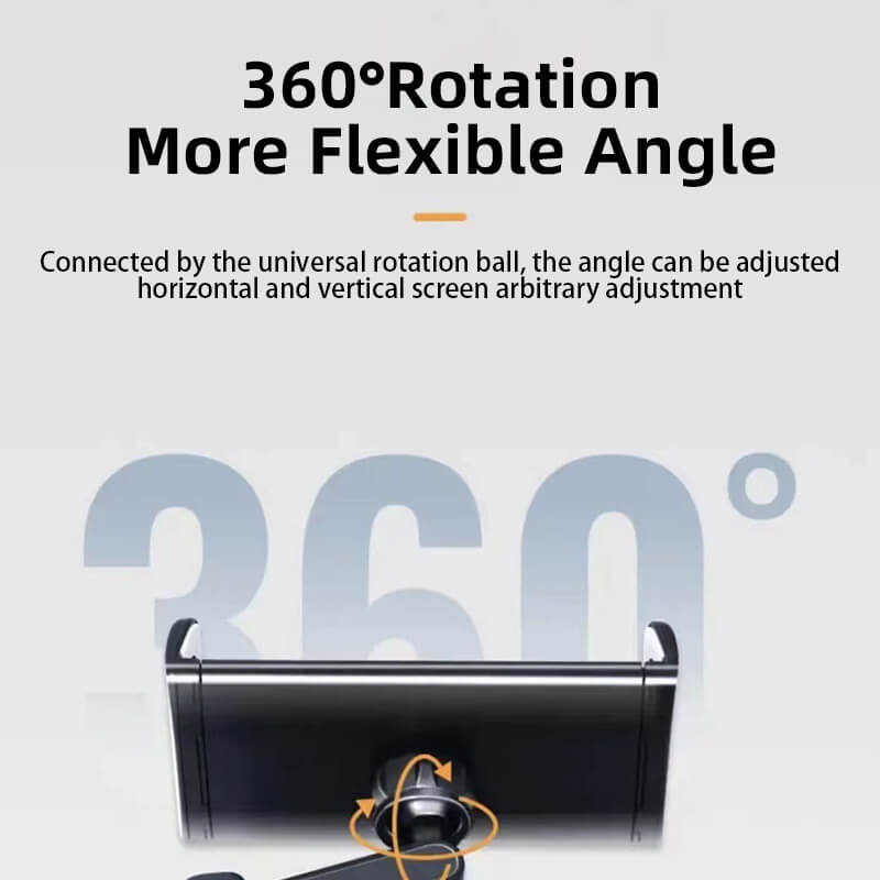 360° Rotating Car Headrest Tablet Mount